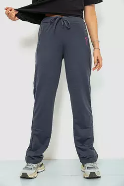 Спорт штани женские, цвет серый, 244R513