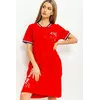 Платье женское домашнее, цвет красный, 219RT-419