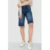 Шорти женские джинсовые, цвет темно-синий, 226R2016