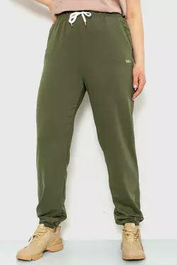 Спорт штаны женские демисезонные, цвет хаки, 129R1488