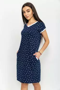 Платье жен., цвет темно-синий, 219RT-360