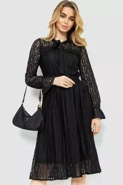 Сукня нарядное, цвет черный, 186R1960