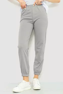 Спорт штаны женские, цвет серый, 131R160028