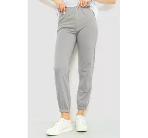Спорт штаны женские, цвет серый, 131R160028