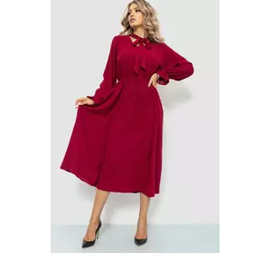 Платье нарядное, цвет бордовый, 204R601